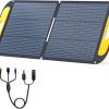 Amazon : $159.99 ($249.99) VTOMAN Portable Solar Panel for Solar Generator, 110W 19V Folding Solar Charger with 23% Efficiency, IP67 Waterproof and Adjustable Kickstands Design for Camping, RV, Outdoor Adventures (VS110)