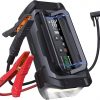 Amazon : $64.99 ($129.99)  Jump Starter with Air Compressor, 3000A Portable Car Jump Starter with 150PSI Digital Tire Inflator, 12V Car Battery Booster Pack with LED Lighting, LCD Display