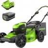 Amazon: $209.00 ($499.99) Branded 80V 21 inch Brushless Cordless (Push) Lawn Mower (75+ Compatible Tools), 4.0Ah Battery