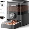 Amazon : $33.99 ($84.99) oneisall Cordless Automatic Cat Feeder,100 Days Battery Life Rechargeable Automatic Pet Feeder, Wi-Fi Automatic Cat Food Dispenser for Chunky Pellets, Lithium Battery, Smart App Control 1-10 Meals/Day