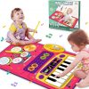 Amazon: $10.79 ($17.99)1 Year Old Girl Gifts, Piano Mat Baby Toys for 1 Year Old Girl, 2 in 1 Toddler Music Mat with Keyboard & Drum