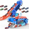 Amazon:  $14.99 ($31.99) City Dinosaur Ultimate Hauler Track Toy for Boys, Transforms into Stomping Dinosaur with Race Track