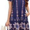 Amazon: $11.89 ($27.98) Summer Dresses for Women 2025 Beach Boho Sundress Short Sleeve Pockets Loose Casual
