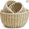 Amazon: $14.24 ($29.99) Round Wicker Fruit Basket, Handmade Wicker Oblong Basket, Kitchen Wicker Vegetable Bowl