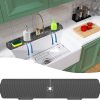 Amazon: $8.39 ($14.99) 30in Kitchen Sink Splash Guard Mat, Silicone Faucet Mat Handle Drip Catcher Tray Behind Faucet