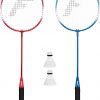 Amazon : $12.99 ($19.99)  Franklin Sports Badminton Racket + Birdie Set - Replacement Badminton Equipment for Kids + Adults - 2 Player - 4 Player Badminton Racket Sets