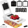 Amazon:  $11.47 ($22.95)10 in 1 Vegetable Chopper, Pro Onion Chopper, Multifunctional Chopper mandoline slicer