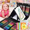 Amazon: $19.52 ($38.99) Art Supplies,208 Pack Art Set Drawing Kit for Girls Boys Artist, Deluxe Gift Art Box with Trifold Easel