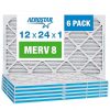 Amazon: $17.64 ($41.47) Aerostar 12x24x1 MERV 8 Pleated Air Filter, AC Furnace Air Filter, 6 Pack