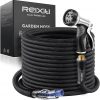 Amazon : $19.99 ($49.99) Relxitl Garden Hose 50ft, Flexible Water Hose, Ultra Lightweight Non-Expanding hose With 10 Functon Sprayer, Leak proof, Pressure Resistant for Yard, Outdoor（Black 50FT）
