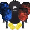 Amazon:  $19.99 ($49.99) Pickleball Paddles, USAPA Approved Fiberglass Pickleball Set of 4 w/ Pickleball Paddles, 4 Pickleball Balls