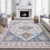 Amazon:  $59.99 ($119.99) Washable Rugs 8×10, Ultra-Thin Non-Slip 8×10 Area Rugs for Living Room, Soft Vintage Large