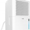 Amazon :$74.99 ($179.99)ToLife Dehumidifier for Basement 2000 Sq.ft 22 Pint Quiet Dehumidifiers for Home Bedroom Bathroom Large Room Garage with Drain Hose, White