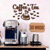 Amazon:$4.99($9.99)Coffee And Tea Bar Sign - Coffee And Tea Signs For Coffee Station Decor, Farmhouse Coffee Sign For Coffee Bar Decorations, Coffee Cup Wall Decor, Wooden Coffee Bar Letter Sign For Kitchen