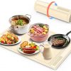 Amazon:$24.99 ($59.99)Electric Warming Tray - 3 Modes &Full Surface Heating,Rollable & Portable,Premium Silicone Nano-Material,3 Temperature Settings,Auto Shut-Off -Versatile Food Warmer for Gatherings,Parties (Cream)