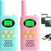 Amazon:$8.69 ($28.99)Walkie Talkies for Kids Rechargeable 2 Pack Long Range 22 Channels 2 Way Radio Outdoor Kids Toys for Ages 3-12 Camping Hiking Birthday Xmas Easter Gifts for Boys Girls (Blue Pink)