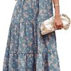 Amazon:$18.39 ($45.99)PRETTYGARDEN Women's Summer Casual Boho Dress Floral Print Ruffle Puff Short Sleeve Flowy Midi Beach Party Dresses