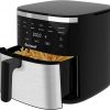 Amazon:$51.99 ($139.99)Air Fryer, 7.4-Quart,Crisping, Roasting, Dehydrating, and Reheating Non-Stick,Stainless Steel