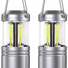 Amazon:$9.99 ($19.99)2 Pack LED Camping Lantern - 500 Lumens ,Collapsible LED Lanterns for Hurricane, Emergency,Storms, Outage