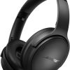 Amazon:$249.00 ($349.00)Bose QuietComfort Bluetooth Headphones, Wireless Headphones with Active Over Ear Noise Cancelling and Mic, Deep Bass, Up to 24 Hours of Playtime, Black