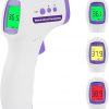 Amazon:$4.99 ($9.98)Contactless Thermometer - Non-Contact Thermometer for Baby Essentials,Fahrenheit to Celsius Conversion, Fever Alert, Baby Stuff Must-Have