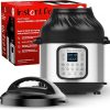 Amazon :$99.99 ($149.99)Instant Pot Duo Crisp 11-in-1 Air Fryer and Electric Pressure Cooker Combo with Multicooker Lids that Air Fries, Steams, Slow Cooks, Sautés, Dehydrates, & More, Free App With Over 800 Recipes, 6 Quart