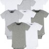 Amazon:$9.72(19.99)Onesies Brand unisex-baby 8-pack Short Sleeve Mix & Match Bodysuits