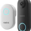 Amazon :$81.99 ($109.99)REOLINK Video Doorbell WiFi Camera - Wired 2K Outdoor, 5G&2.4G WiFi, 4:3 Wide View Angle, Smart Detection, Local Storage, No Subscription Front Door Home Security, Customized Chime V2