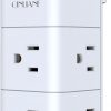 Amazon: $6.99 ($8.49)  Multi Plug Outlet w/ Rotating Plug, 3-Sided
