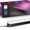 Amazon :$36.98 ($79.99)  Philips Hue Smart Play Light Bar Extension, Black - White & Color Ambiance LED Color-Changing Light - 1 Pack - Requires Hue Bridge and Hue Play Light Bar Base Kit - Control with App or Voice Assistant