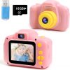 Amazon : $12.99 ($25.99)  Toys for 4-6 Year Old Girls,Kids Camera Compact for Child Little Hands, Smooth Shape Toddler Selfie Camera,Best Birthday Gifts for 4 5 6 7 8 9 Year Old Girls with 16GB Memory Card by Rindol