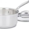 Amazon: $14.95 ($19.95) 1.5 Qt Saucepan w/ Lid / 8″ Open Skillet