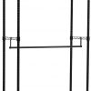 Amazon:$45.79 ($59.84)Amazon Basics Adjustable, Double Hanging Rod Garment Rolling Closet Organizer Rack with Wheels, Heavy Duty, Black, 36'' x 14'' x 72'', WI-GAR1436B