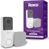 Amazon :$99.99 ($119.99)Roku Smart Home Wireless Video Doorbell & Chime - 1440p HD Night Vision Ultrawide View Doorbell Camera with Motion & Sound Detection, Works with Alexa & Google - 90-Day Subscription Included