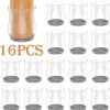 Amazon: $4.99 ($12.99) 16 Pcs Chair Leg Floor Protectors