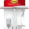 Amazon : $9.79 ($20.99)  Command Bath Shower Small Water-Resistant Adhesive, Satin Nickel, 1 lb Capacity, 1 Squeegee, 1 Hook, 2 Strips, BATH32-SS-ES Caddy