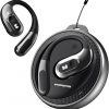 Amazon : $27.29 ($129.99) Monster Open Ear Headphones AC330, Wireless Earbuds Bluetooth 5.4 with Clear Talk, Stylish Rotating Case with Lanyard, Type-C Charging,Comfort Fit, 24H Playback, IPX5 Water Resistant, Black