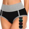 Amazon:  $7.99 ($24.99) 5pk Women Underwear Cotton High Waisted Soft Briefs Full Coverage Comfort Panties