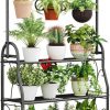 Amazon:  $26.99 ($55.99) 3 Tier Tall Corner Hanging Plant Shelf Metal Flower Stands