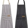 Amazon:  $8.99 ($14.99) 2 Pack Kitchen Cooking Aprons
