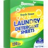Amazon: $4.24 ($12.99) Laundry Detergent Sheets Fresh Scent 120 Loads
