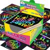 Amazon: $4.49 ($8.99)  125Ct Rainbow Scratch Paper Art Mini Notes