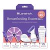 Amazon : $17.99 ($49.99) Lansinoh Breastfeeding Essentials Kit for New Moms with Nursing Pads, Breastmilk Storage Bags, Nipple Cream, Hot and Cold Breast Therapy Packs, Silicone Breast Pump, 77 Piece Gift Set
