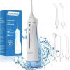 Amazon:  $8.05 ($36.99) Water Dental Flosser Teeth Pick: Portable Cordless Oral Irrigator 300ML Rechargeable