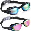 Amazon: $9.98 ($13.99) 2Pk Kids Swim Goggles