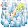 Amazon: $13.49 ($26.99)  Bud Vase Set of 25: Blue Glass Vases