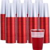 Amazon: $14.95 ($29.90) 200 Pack Red Plastic Cups 12 oz