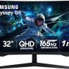 Amazon:  $199.99 ($329.99) 32” Odyssey G55C Series QHD 1000R Curved Gaming Monitor