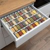 Amazon: $9.49 ($18.99) Spice Drawer Organizer, 4 Tier- 8Pack
