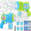 Amazon:  $7.99 ($23.99) 2 Pk Bubble Gun Machine